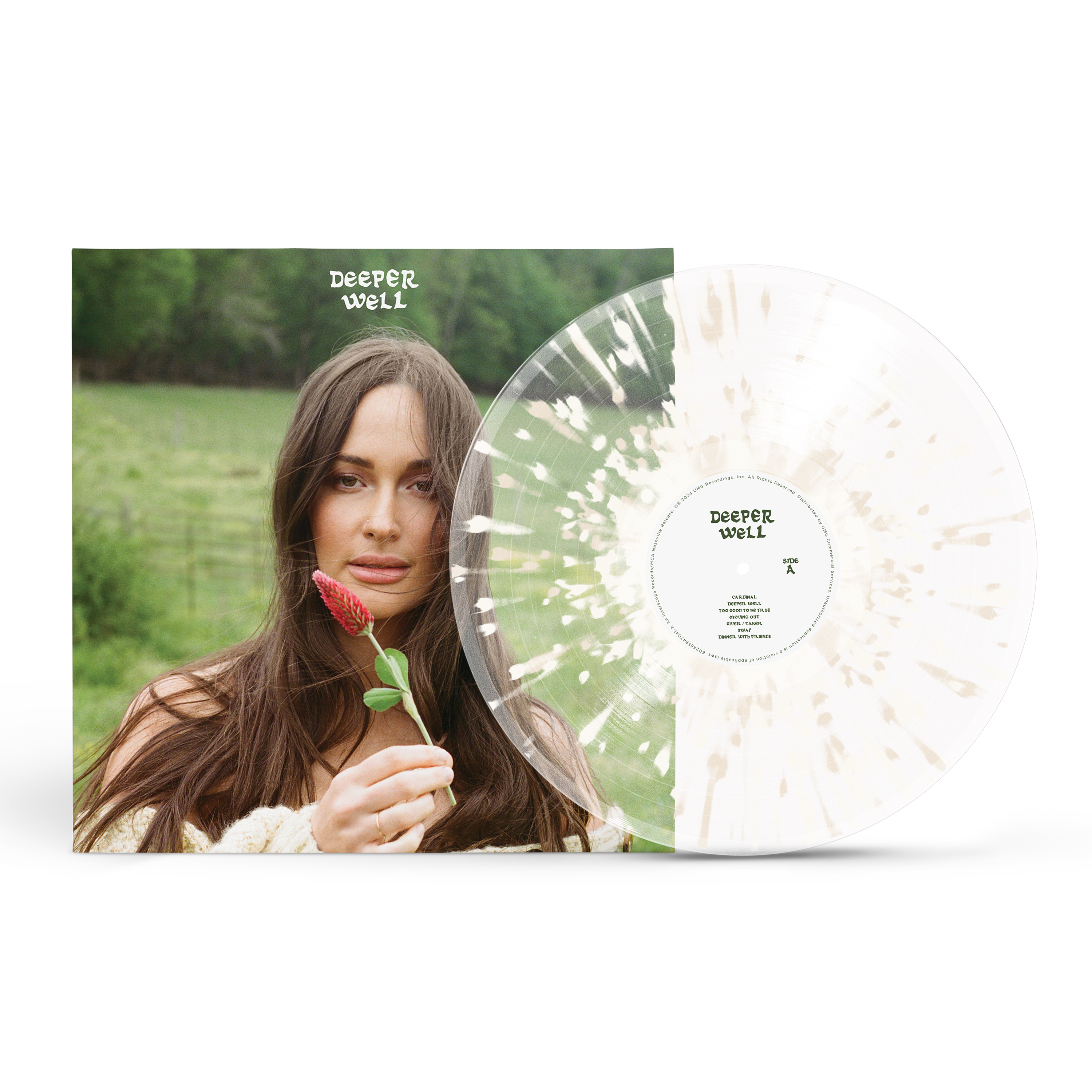 Deeper Well: Limited 'Spilled Milk' Transparent Splatter Vinyl LP