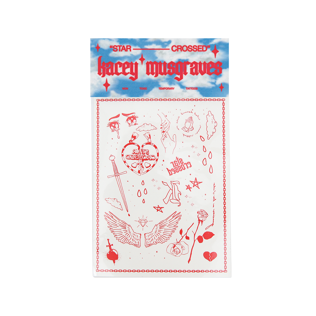 Kacey Musgraves - Temporary Tattoo Sheet