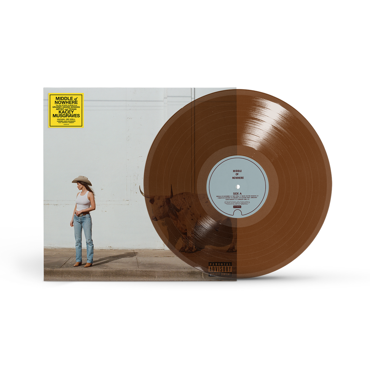Middle of Nowhere - Whiskey-Coloured Vinyl, CD + Signed Art Card Bundl ...