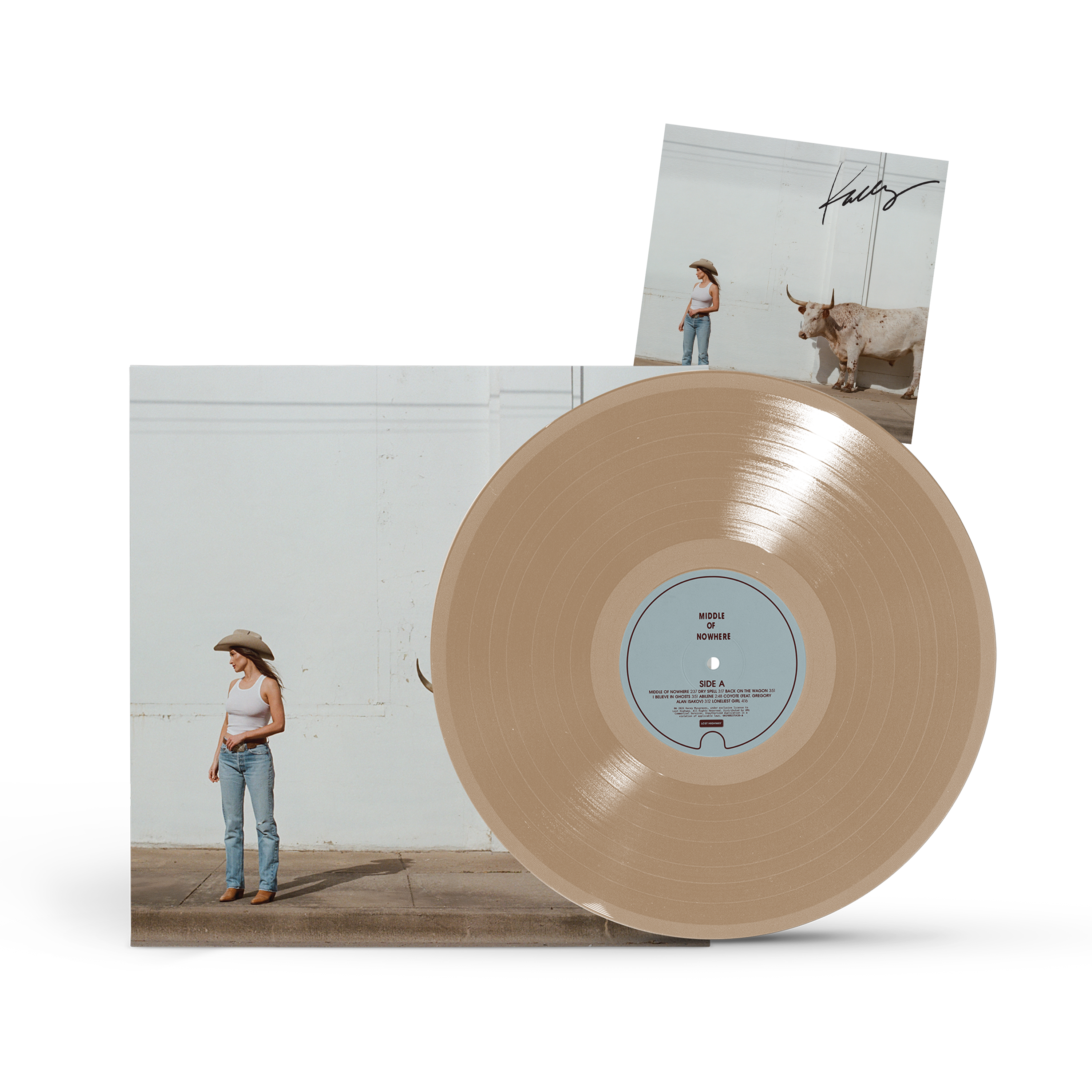 Middle of Nowhere - Exclusive Sand-Coloured Vinyl + Signed Art Card