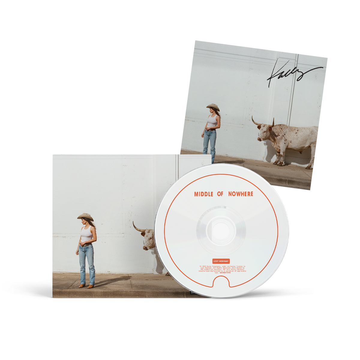 Middle of Nowhere - CD + Signed Art Card - Kacey Musgraves