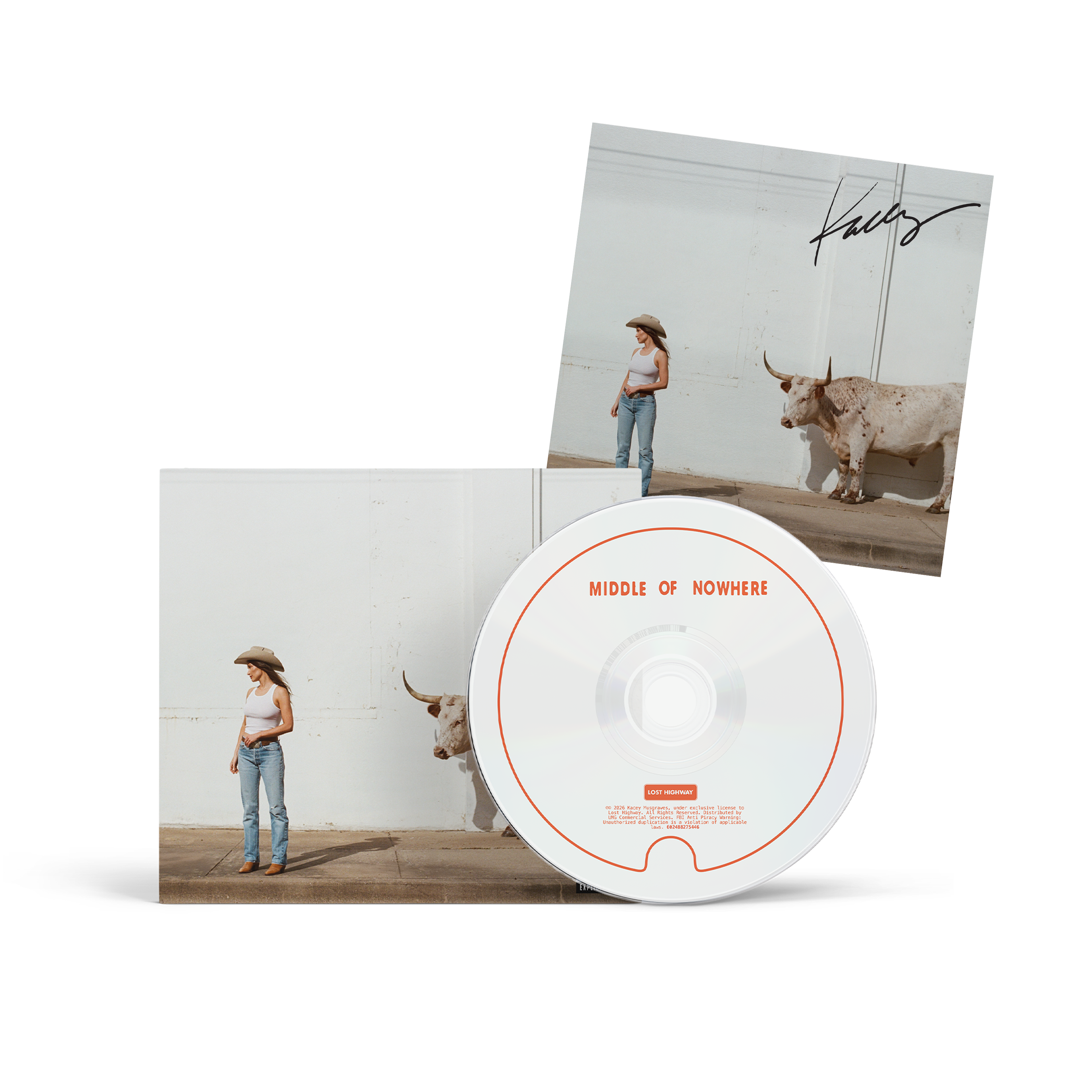 Middle of Nowhere - CD + Signed Art Card